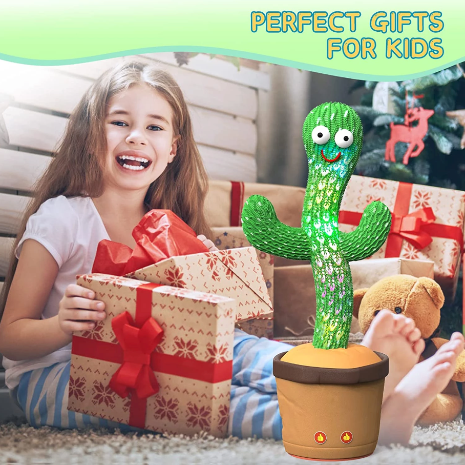 LED Dancing cactus toy