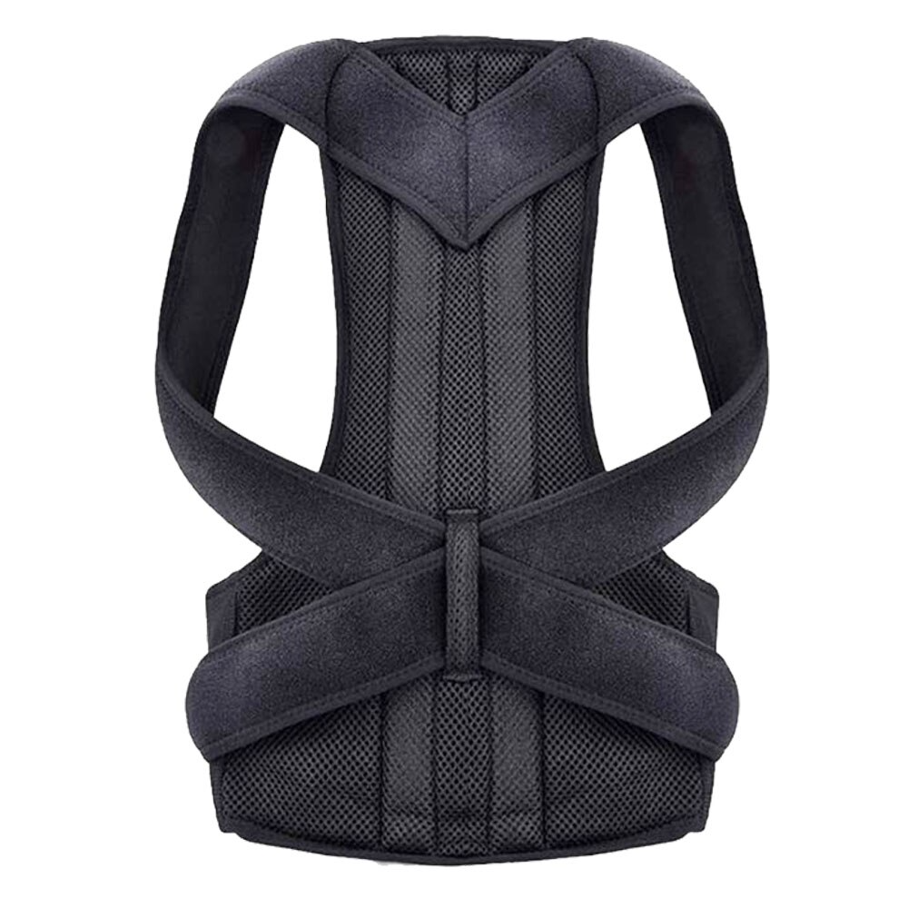 Adjustable Posture Corrector Low Back Support Shoulder Brace Belt for Men and Women