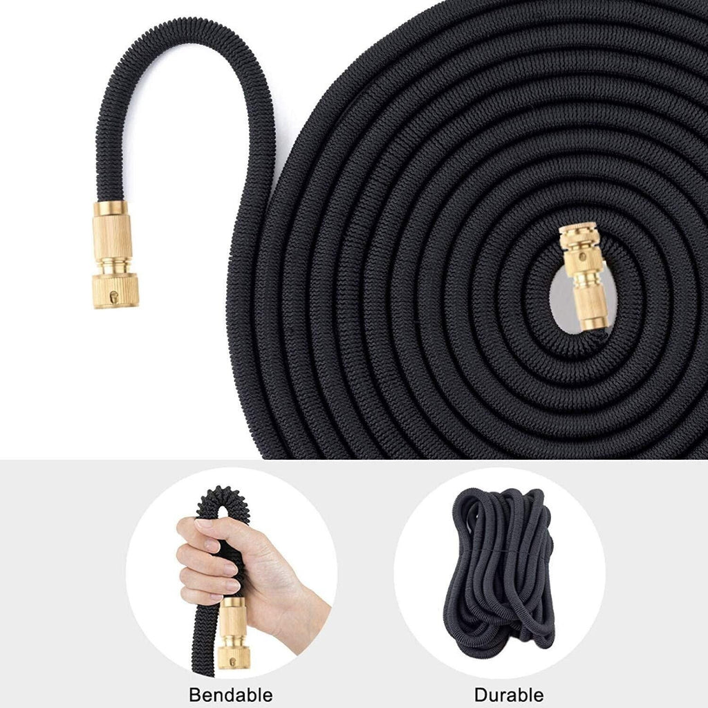 4X Stronger Deluxe Expandable Flexible Garden Hose Water Hose 25, 50, 75ft