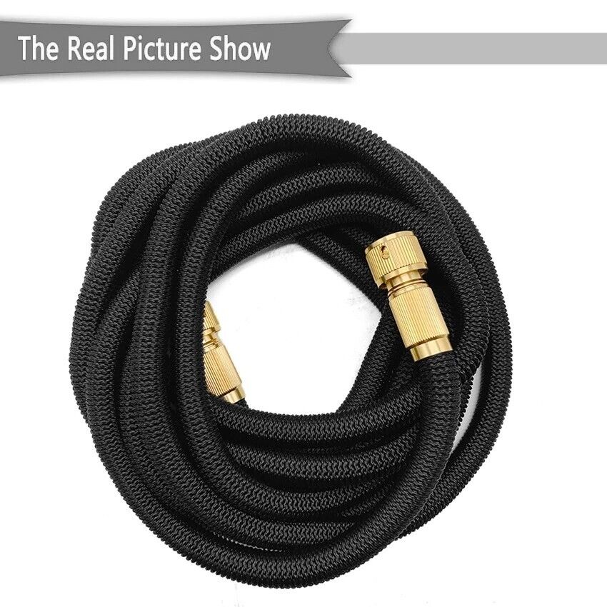 4X Stronger Deluxe Expandable Flexible Garden Hose Water Hose 25, 50, 75ft