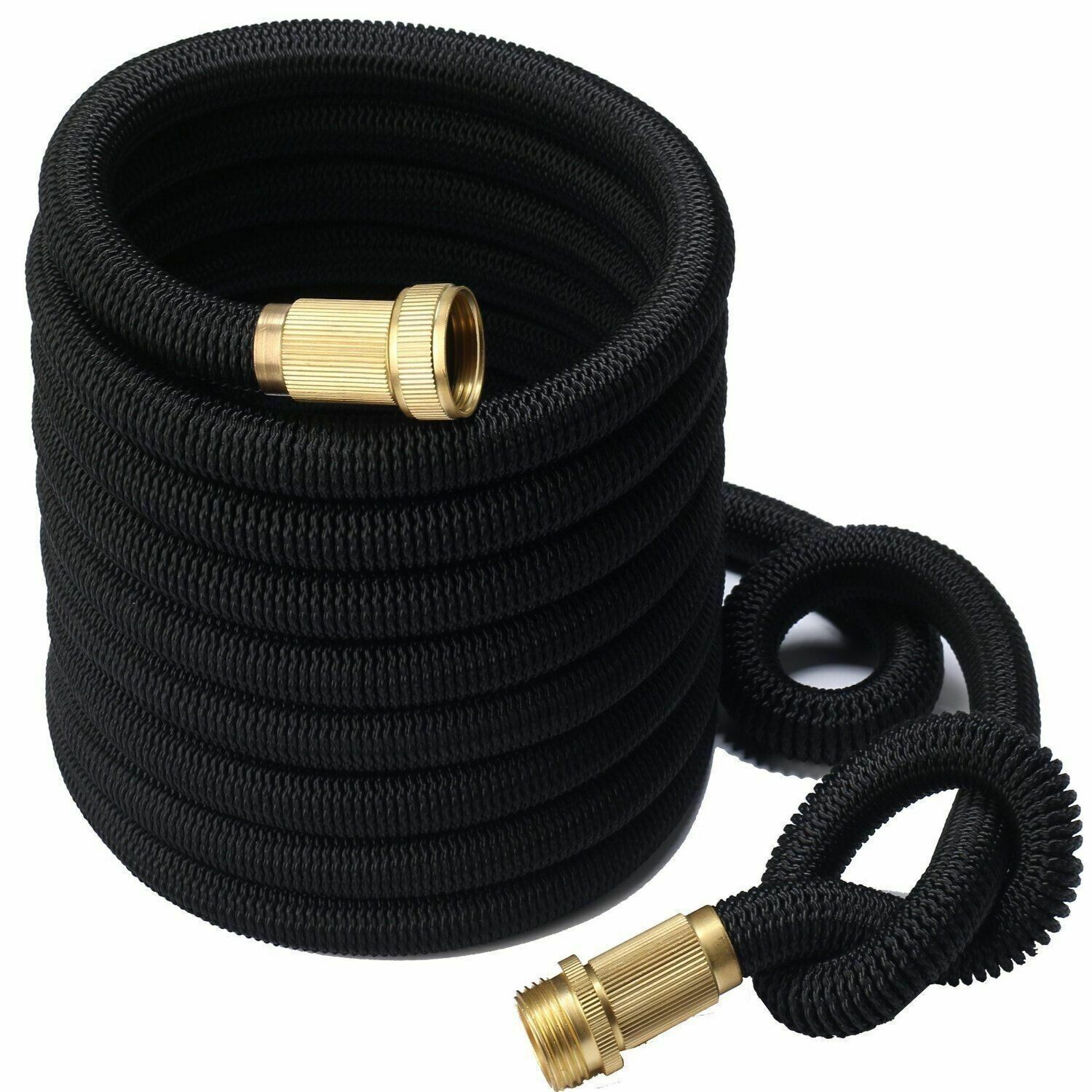 4X Stronger Deluxe Expandable Flexible Garden Hose Water Hose 25, 50, 75ft