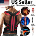Adjustable Posture Corrector Low Back Support Shoulder Brace Belt for Men and Women