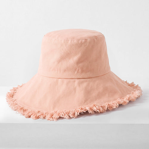 Frayed Bucket Hat